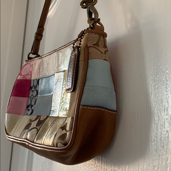 COACH Rare Patchwork Mini Purse - Picture 5 of 16